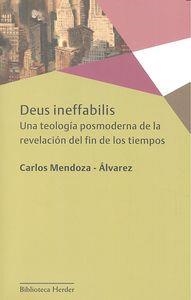 DEUS INEFFABILIS | 9788425436819 | MENDOZA ÁLVAREZ, CARLOS