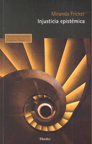 INJUSTICIA EPISTÉMICA | 9788425439278 | FRICKER, MIRANDA