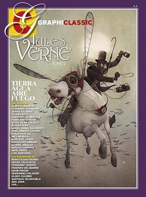 JULES VERNE 02 : TIERRA, AGUA, AIRE, FUEGO | 9788469734391 | VARIOS AUTORES