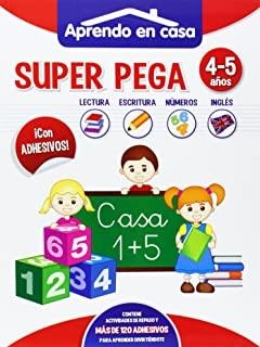 SUPER PEGA (4-5 AÑOS) APRENDO EN CASA | 8436026776483