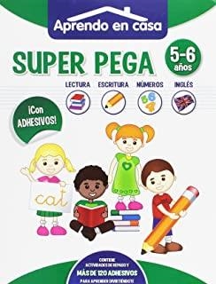 SUPER PEGA (5-6 AÑOS) APRENDO EN CASA | 8436026776490