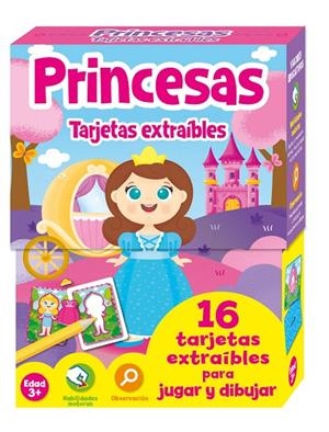 PRINCESAS. TARGETAS EXTRAIBLES | 9788491780670