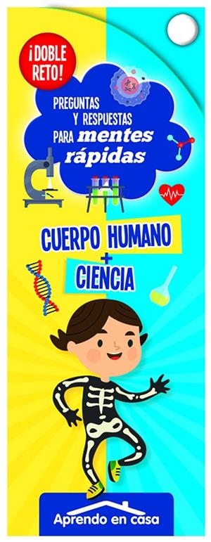 APRENDO EN CASA DOBLE RETO - CUERPO HUMANO CIENCIA | 9788491785910 | PATIMPATAM