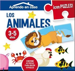 APRENDO EN CASA LOS ANIMALES (3 A 5 AÑOS) | 9788499394350 | MARTÍNEZ VICENTE, MÓNICA