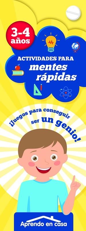 ACTIVIDADES PARA MENTES RÁPIDAS 3-4 AÑOS | 9788499396385 | PATIMPATAM