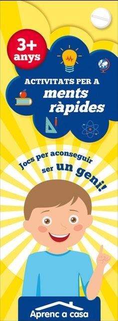ACTIVITATS PER A MENTS RÀPIDES 3+ ANYS | 9788491784500 | PATIMPATAM