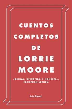 CUENTOS COMPLETOS (LORRIE MOORE) | 9788432236945 | MOORE, LORRIE