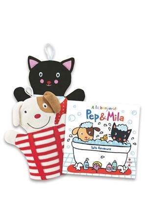 PEP I MILA A LA BANYERA! (PACK AMB MANYOPLA) | 9788466148061 | KAWAMURA, YAYO