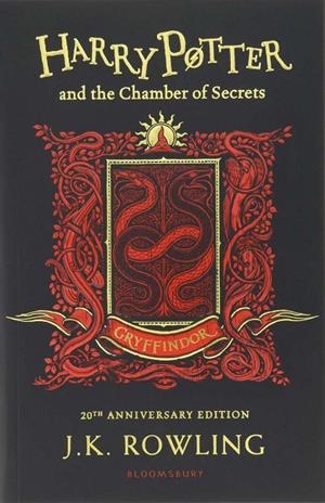 HARRY POTTER AND THE CHAMBER OF SECRETS (20TH ANNIVERSARY - GRYFFINDOR) | 9781408898109 | ROWLING, J. K.