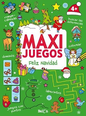 MAXI JUEGOS FELIZ NAVIDAD | 9789463079563 | BALLON/BALLON