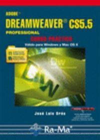 ADOBE DREAMEAVER CS5.5 PROFESIONAL : CURSO PRACTICO | 9788499641508 | OROS CABELLO, JOSÉ LUIS