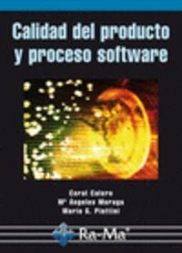 CALIDAD DEL PRODUCTO Y PROCESO SOFTWARE | 9788478979615 | CALERO, CORAL