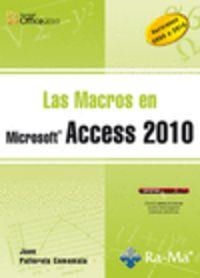 MACROS EN ACCESS 2010 (VERSIONES 2003 A 2010) | 9788499641157 | PALLEROLA COMAMALA, JOAN