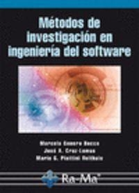 METODOS DE INVESTIGACION EN INGENIERIA DEL SOFTWARE | 9788499645070 | GENERO, M. / CRUZ-LEMUS, J. A. / PIATTINI, M.