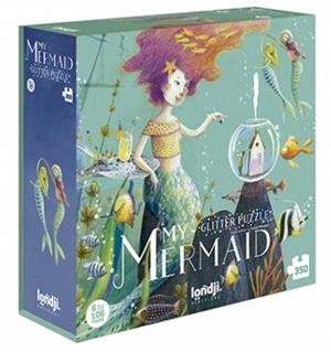 PUZZLE 350 PECES MY MERMAID (GLITTER PUZZLE) | 8436580423397