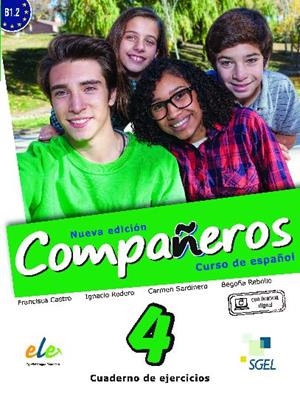 COMPAÑEROS 4 EJERCICIOS NUEVA EDICIÓN | 9788497789141 | CASTRO VIÚDEZ, FRANCISCA/RODERO DÍEZ, IGNACIO/SARDINERO FRANCOS, CARMEN/REBOLLO IZQUIERDO, BEGOÑA