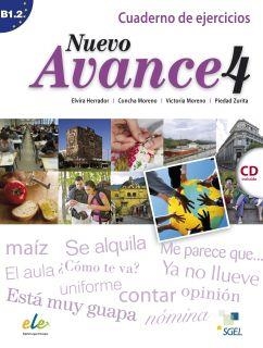 NUEVO AVANCE 4 EJER+CD | 9788497786720 | MORENO GARCÍA, CONCHA/MORENO RICO, VICTORIA/ZURITA SÁENZ DE NAVARRETE, PIEDAD
