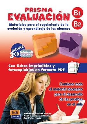 PRISMA EVALUACION B1+B2 CD | 9788498481211 | PETER NAUTA, JAN/ÁLVAREZ PIÑEIRO, MERCEDES/GONZÁLEZ VERDEJO, NOELIA