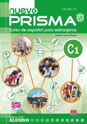 NUEVO PRISMA C1 ALUMNO (+CD) | 9788498482539 | VÁZQUEZ FERNÁNDEZ, RUTH/FERNÁNDEZ MOYA, ZARA/ROBERTO WINGEYER, HUGO/CASADO PÉREZ, MARÍA ÁNGELES/MART