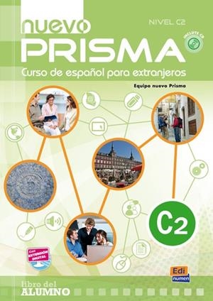 NUEVO PRISMA C2 ALUMNO (+CD) | 9788498482584 | RUIZ MENA, JUANA/SUÁREZ PRIETO, ELENA/MUÑOZ PÉREZ, JULIÁN/DEL MAZO DE UNAMUNO, MARIANO