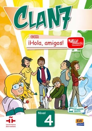 CLAN 7 CON HOLA AMIGOS 4 ALUMNO | 9788498486308