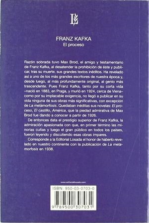 PROCESO | 9789500307031 | KAFKA, FRANZ