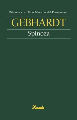 SPINOZA | 9789500395564 | GEBHARDT, CARL