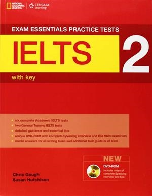 ESSENTIAL IELTS TEST 2+KEY+DVDR | 9781285747248