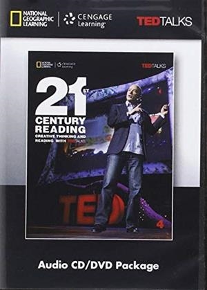 21ST CENTURY READING 4 AUDIO CD+DVD | 9781305495500