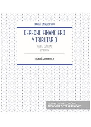 DERECHO FINANCIERO Y TRIBUTARIO (PAPEL E-BOOK) | 9788413088792 | CAZORLA PRIETO, LUIS MARIA