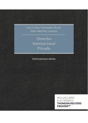 DERECHO INTERNACIONAL PRIVADO (PAPEL E-BOOK) | 9788413085203 | FERNANDEZ ROZAS, JOSE CARLOS