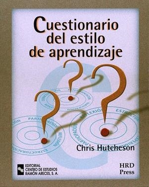 CUESTIONARIO DEL ESTILO DE APRENDIZAJE | 9788480045742 | HUTCHESON, CHRIS