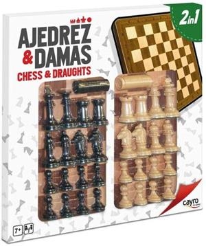 JOC D'ESCACS I DAMES 2 EN 1 | 8422878100941