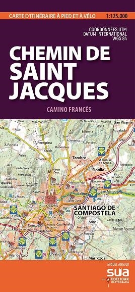 CHEMIN DE SAINT JACQUES : CARTES PYRENEES | 9788482167497 | ANGULO, MIGUEL