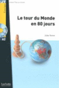 TOUR DU MONDE EN 80 JOURS +CD | 9782011556868