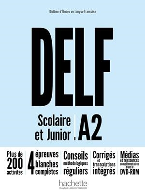 DELF A2 SCOLAIRE ET JUNIOR +DVD ROM | 9782014016116