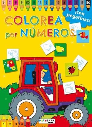 COLOREA POR NÚMEROS. NARANJA | 9788416189779 | VARIOS AUTORES