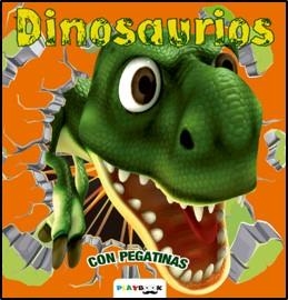 COLOREA Y PEGA. DINOSAURIOS | 9788416189465 | VARIOS AUTORES
