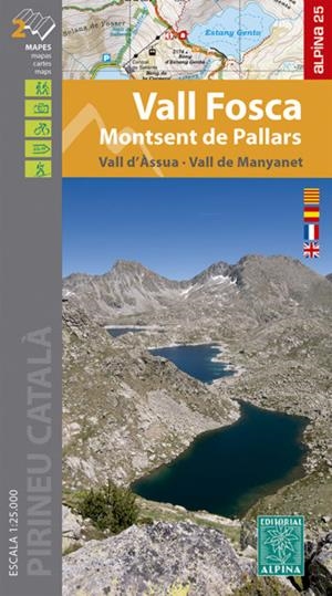 VALL FOSCA - MONTSENT DE PALLARS : MAPA-GUIA [20-21] | 9788480908344