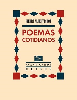 POEMAS COTIDIANOS | 9788416300037 | ALBERT-BIROT, PIERRE