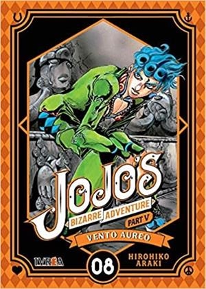JOJO'S BIZARRE ADVENTURE PARTE 05 : VENTO AUREO 08 | 9788418271687 | ARAKI, HIROHIKO