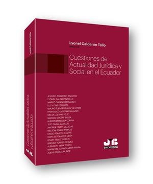CUESTIONES DE ACTUALIDAD JURÍDICA Y SOCIAL EN EL ECUADOR | 9788412175134 | CALDERON TELLO, LYONEL