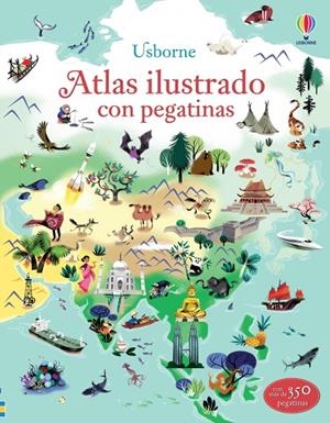 ATLAS ILUSTRADO CON PEGATINAS | 9781409579762 | BAER, SAM