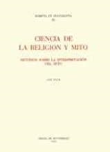 CIENCIA DE LA RELIGIÓN Y MITO | 9788472021877 | DUCH ÁLVAREZ, LLUÍS