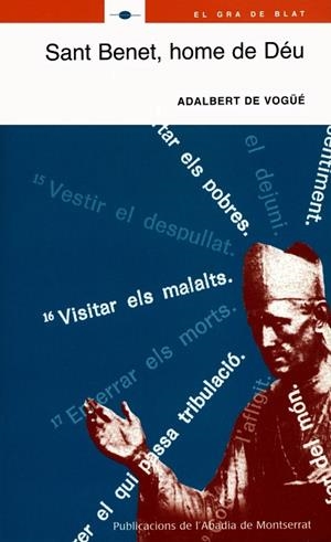 SANT BENET, HOME DE DÉU | 9788484156086 | VOGÜÉ, ADALBERT DE