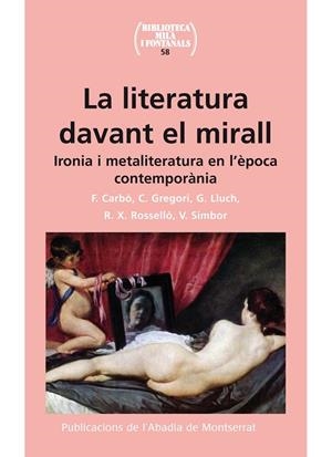 LITERATURA DAVANT EL MIRALL, LA | 9788498834208 | SIMBOR ROIG, VICENT
