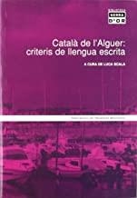 CATALÀ DE L'ALGUER: CRITERIS DE LLENGUA ESCRITA | 9788484154631 | SCALA, LUCA