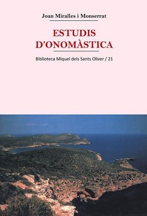 ESTUDIS D'ONOMÀSTICA | 9788484155263 | MIRALLES I MONTSERRAT, JOAN