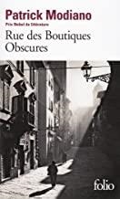 RUE DES BOUTIQUES OBSCURES | 9782070373581 | MODIANO, PATRICK