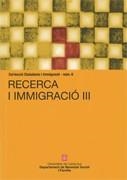 RECERCA I IMMIGRACIÓ III | 9788439387718
